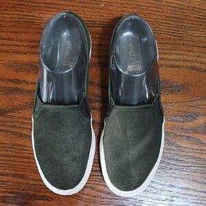 Keds Olive Slip-On Shoes